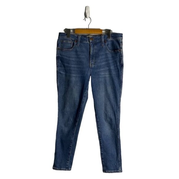 Madewell Denim - Madewell Women's Medium Indigo High Rise Skinny Crop Jeans